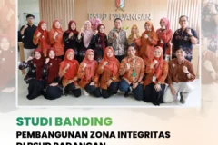 Studi Banding Pembangunan ZONA INTEGRITAS di RSUD PADANGAN