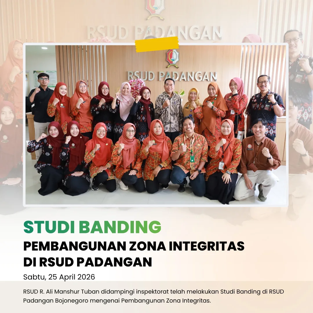 Studi Banding Pembangunan ZONA INTEGRITAS di RSUD PADANGAN